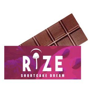 Rize Shortcake Dream Mushroom Chocolate Bar