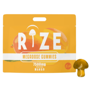 Rize Mango Mushroom Microdose Gummies