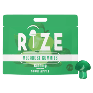 Rize Sour Apple Microdose Gummies