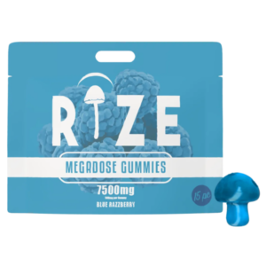 Rize Blue Razzberry Gummies