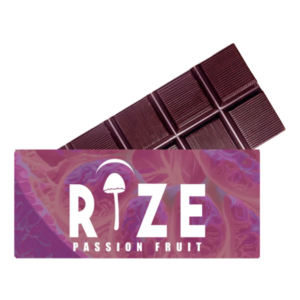 Rize Passion Fruit Mushroom Chocolate Bar
