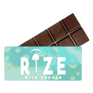Rize Milk Crunch Mushroom Chocolate Bar