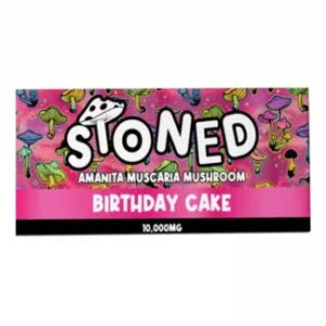 Birthday Cake Stoned Amanita Muscaria Mushroom Chocolate 10000MG