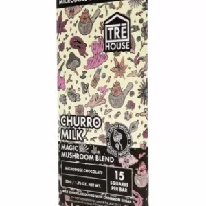 Churro Milk Tre House Magic Mushroom Chocolate Bar 50g