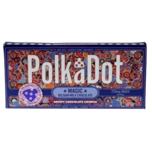 Krispy Chocolate Crunch PolkaDot Magic Mushroom Belgian Milk Chocolate 250mg