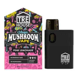Pink Lemonade Tre House Magic Mushroom Disposable Vape 2G