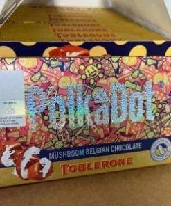 Polkadot Toblerone Belgian Chocolate Bar