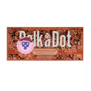 Viet Ice Coffee PolkaDot Magic Mushroom Belgian White Chocolate 500mg