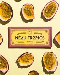 Neau Tropics Artisanal Chocolate – Passion Fruit Chocolate Bar 6g